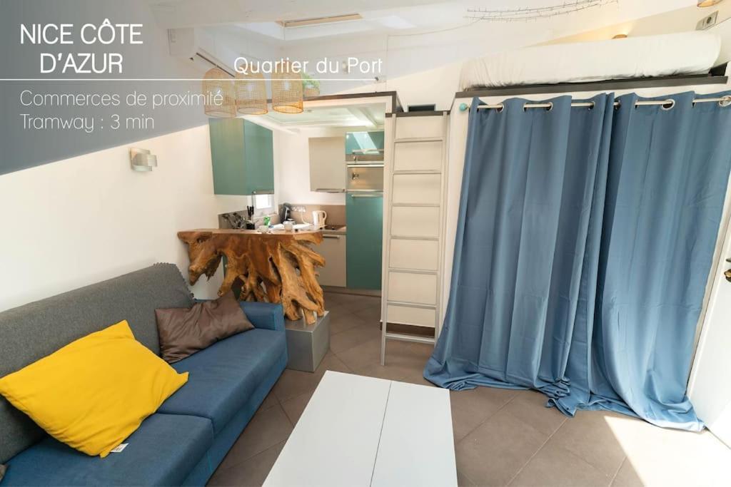 Sk Joli Studio, Le Port, Clim, Tramway, Wifi 17 Bonaparte * Nizza